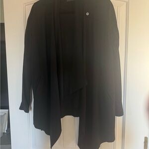 Black BLANKNYC Mixed Media open jacket